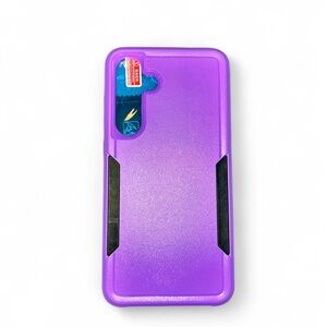 Purple Case & Screen Protector for Samsung Galaxy S25 Plus/S24 Plus